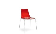 dizajnová plastová stolička